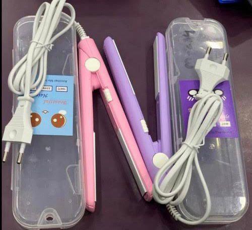 2in1 Portable Mini Travel Straightener & Curler